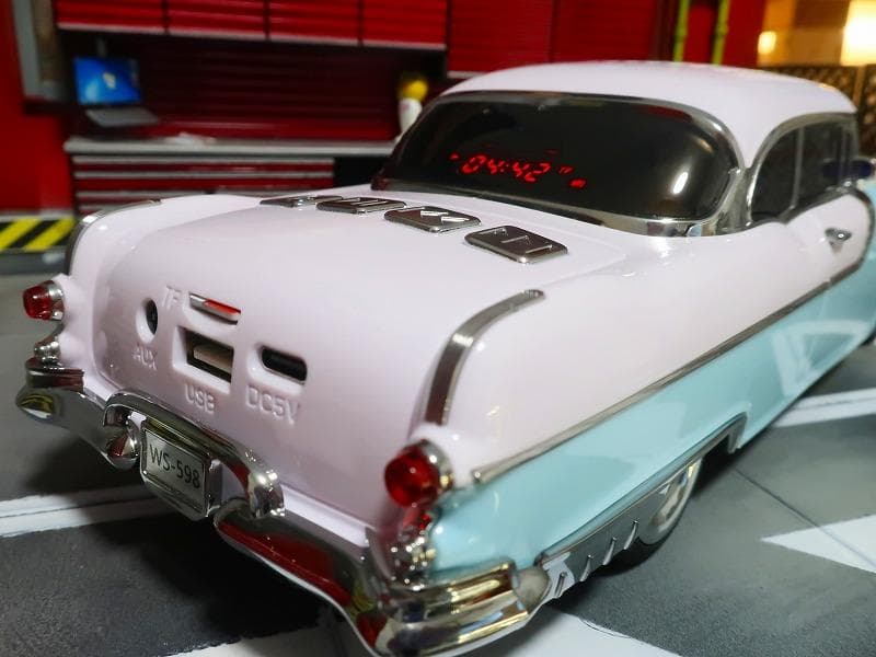 Bluetooth スピーカー アメ車 1/18 USBメモリ MicroSD