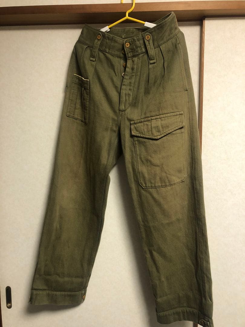 ナイジェルケーボン　ブリティッシュアーミーパンツ