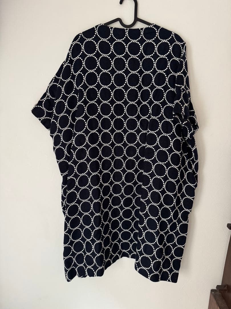 作家さんものミナペルホネン生地使用ベストコート