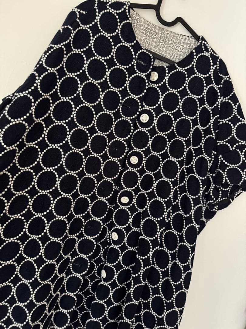 作家さんものミナペルホネン生地使用ベストコート