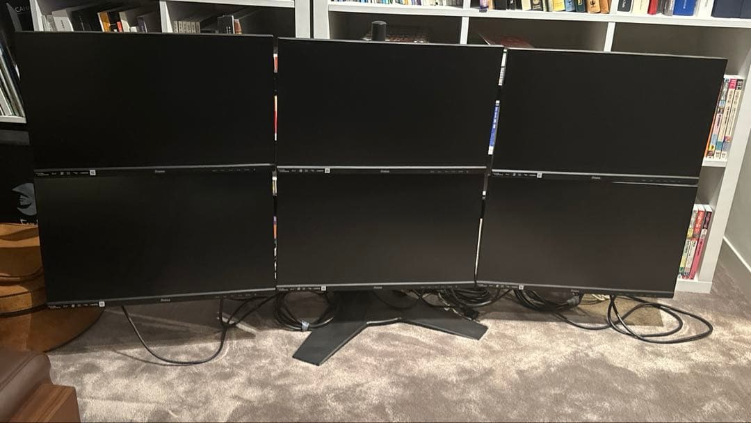 Iiyama パソコンスクリン6枚セット (21.5型/1920x1080）