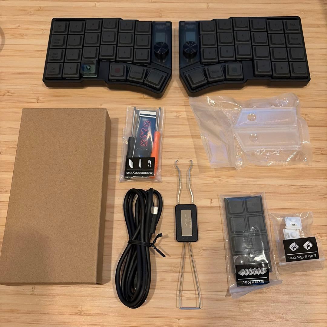 美品 Cornix LP 無線分割キーボード