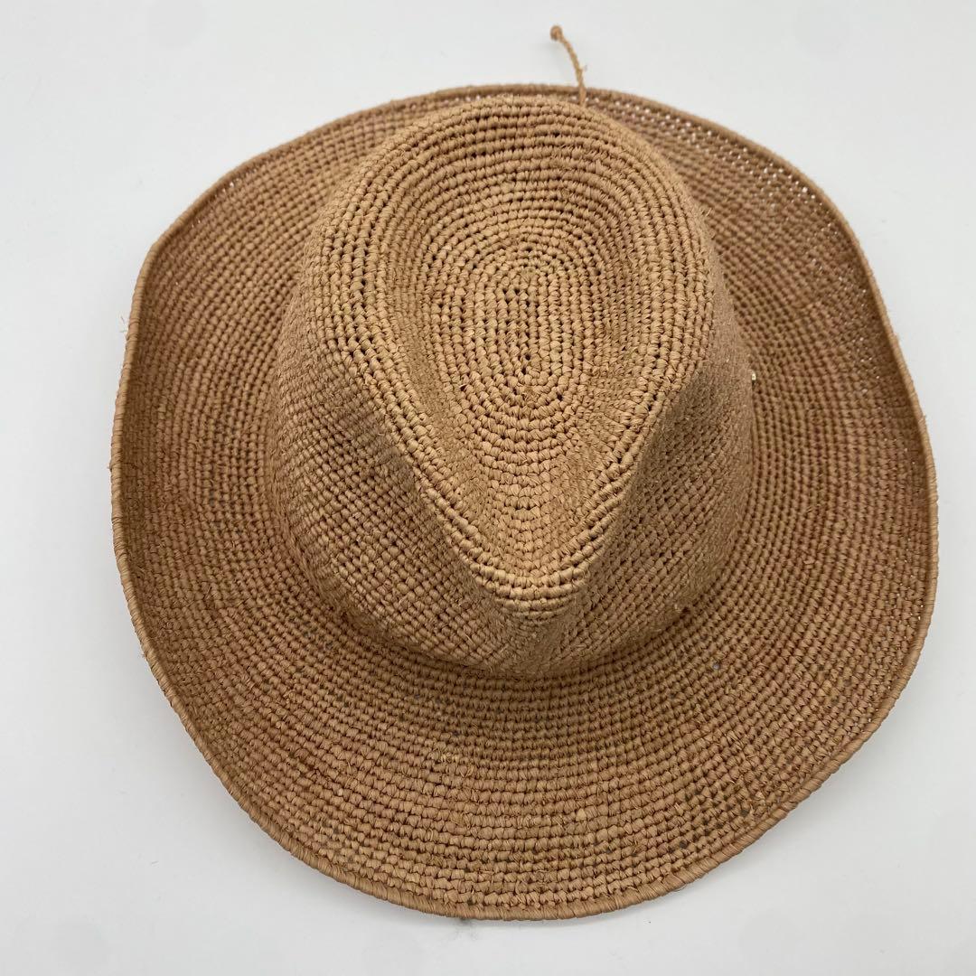 HELEN KAMINSKI ラフィアハット テンガロンハット 麦わら帽子 56