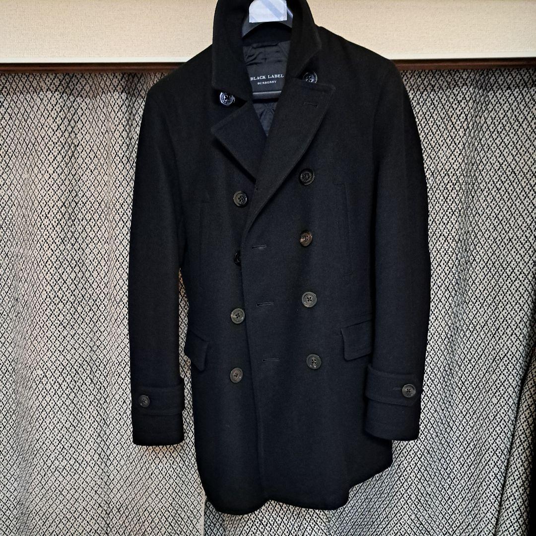 最終値下げ❕自宅保管未使用品 バーバリーブラックレーベル ピーコート 最終モデル