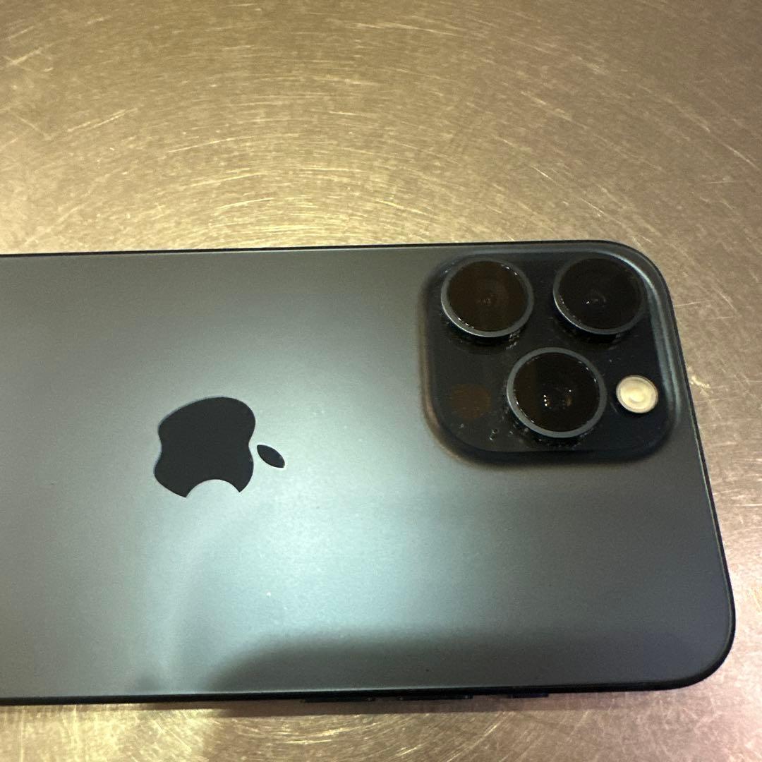 IPhone15pro max256GB SIMブルーチタニウムバッテリー87%