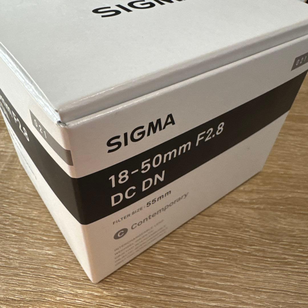 SIGMA 18-50mm F2.8 DC DN 富士フイルムX