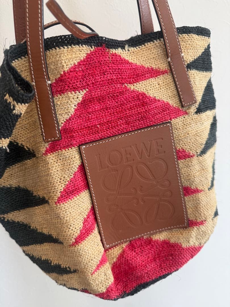 LOEWE シグラ バスケットバッグ　イビザ　カゴバッグ