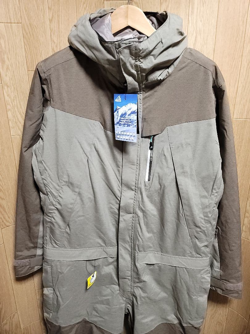 【Lサイズ】ワークマン AEGIS 防水防寒ツナギ MIX ベージュ