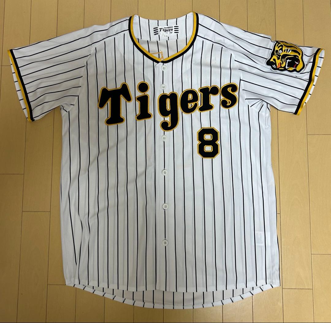✨美品✨阪神タイガース 佐藤選手ホームユニフォーム L