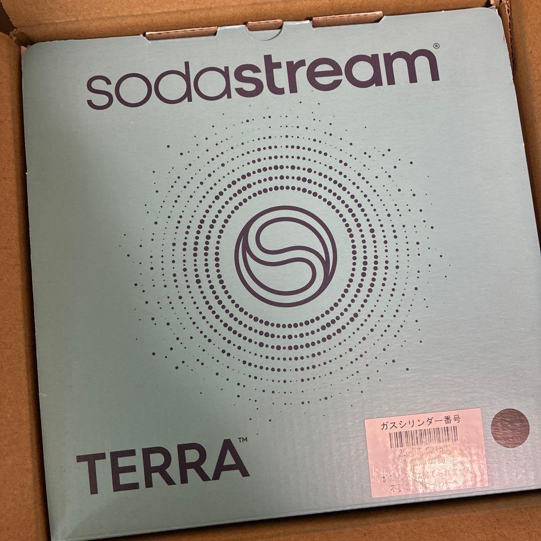 新品・未使用　ソーダストリーム　TERRA 炭酸水メーカー