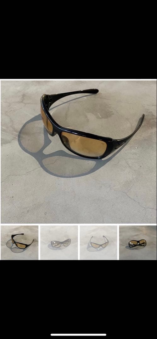 oakleyストレートサングラス