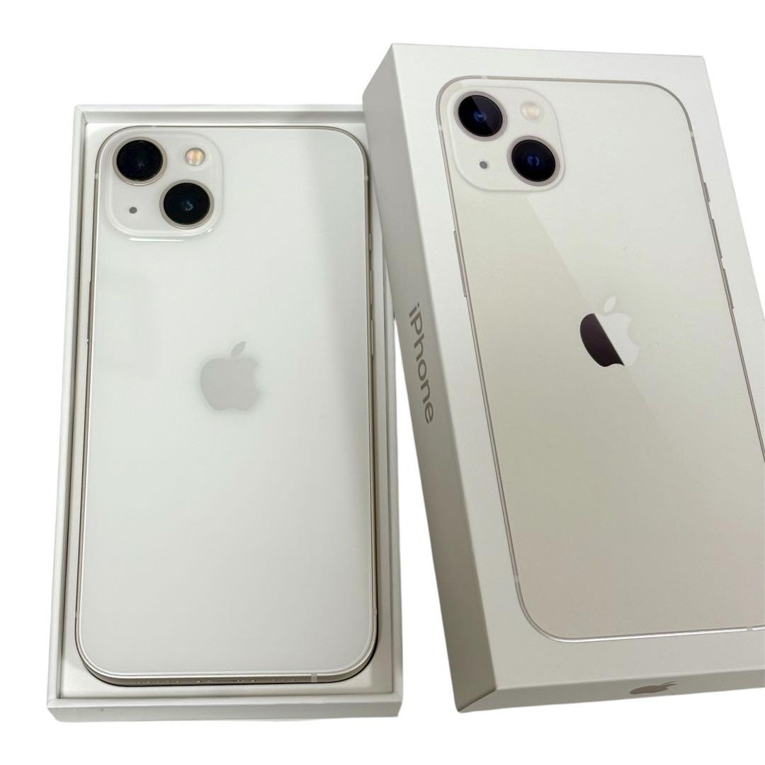 iPhone 13 スターライト 白 128GB SIMフリー