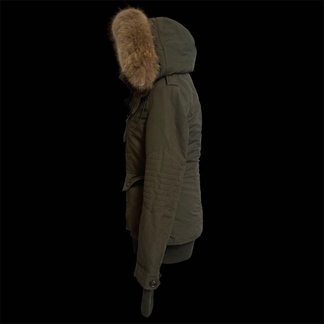 【美品】　SLY y2k ミリタリー　モッズコート　ファー　 N-3Bアーカイブ