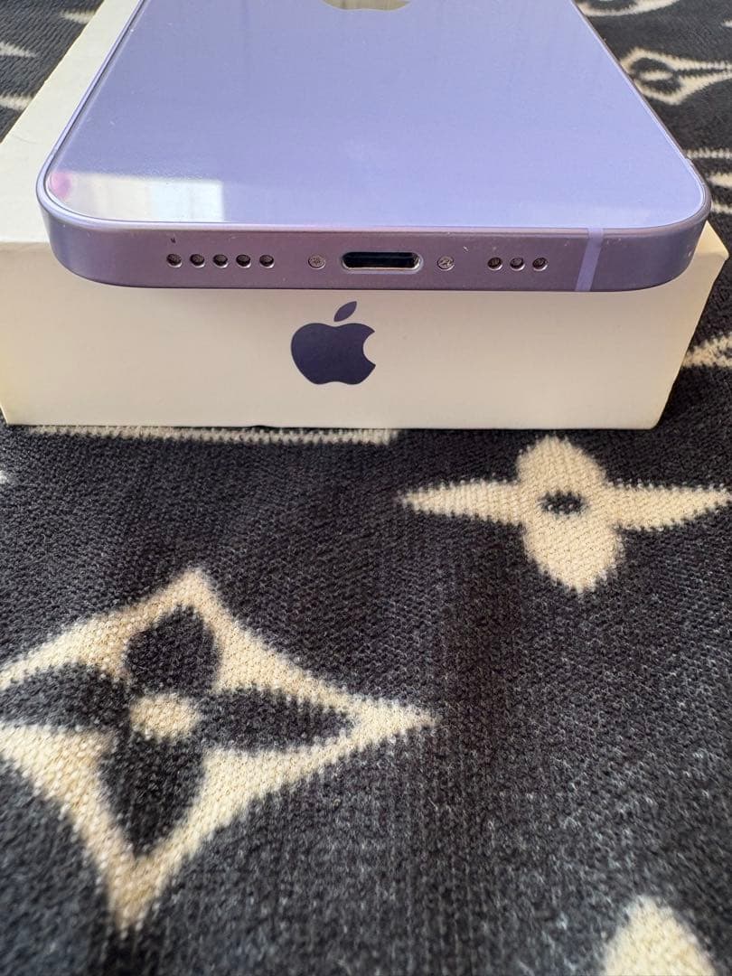 iPhone12 purple 64GB バッテリー最大容量88% 早い者勝ち♪