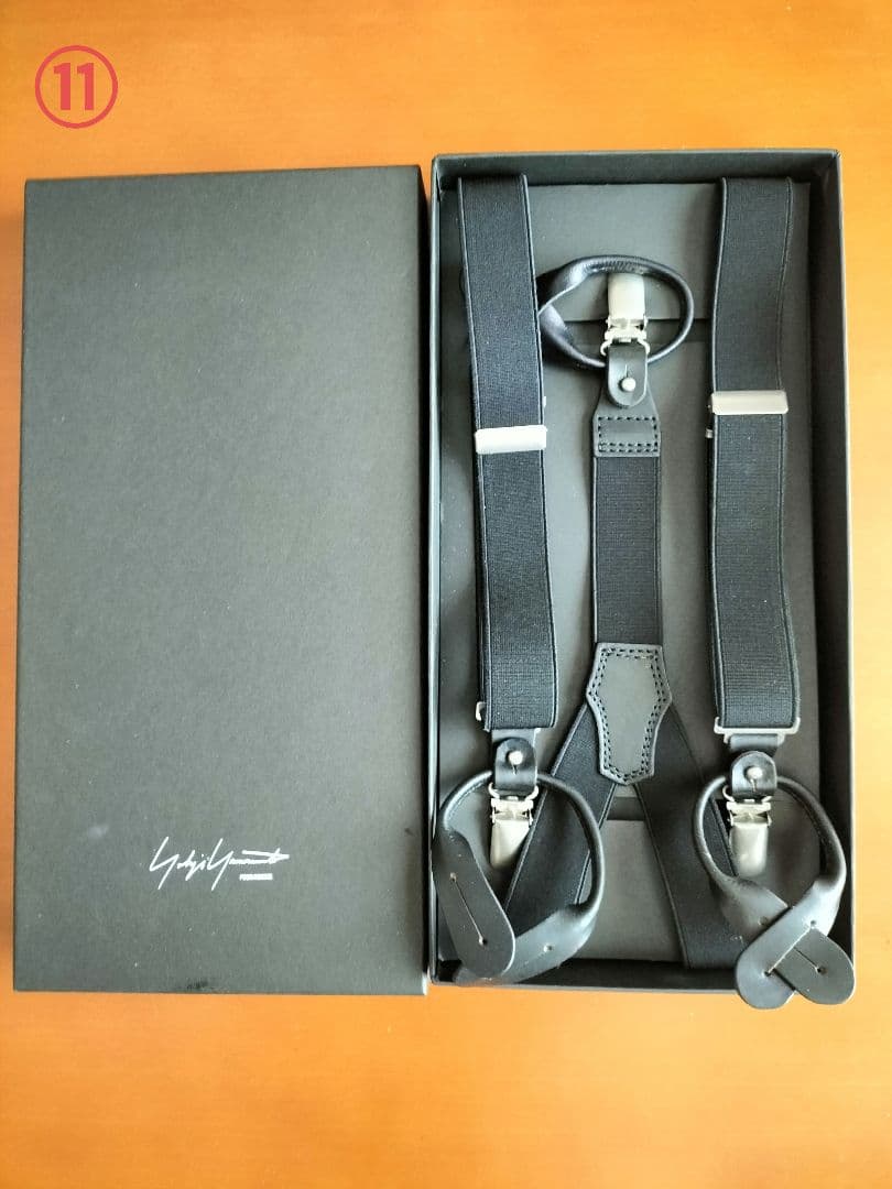 yohji yamamoto pour hoome 【新品】サスペンダー箱付