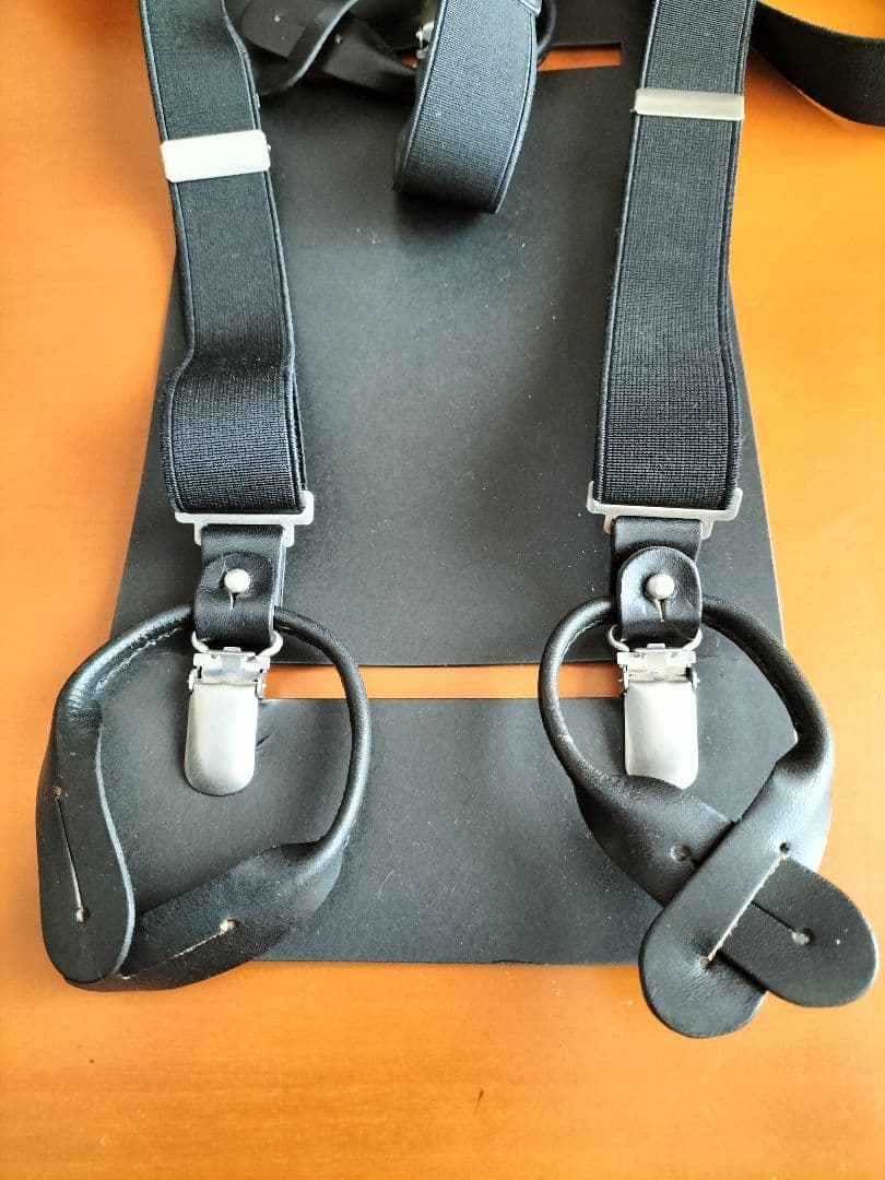 yohji yamamoto pour hoome 【新品】サスペンダー箱付