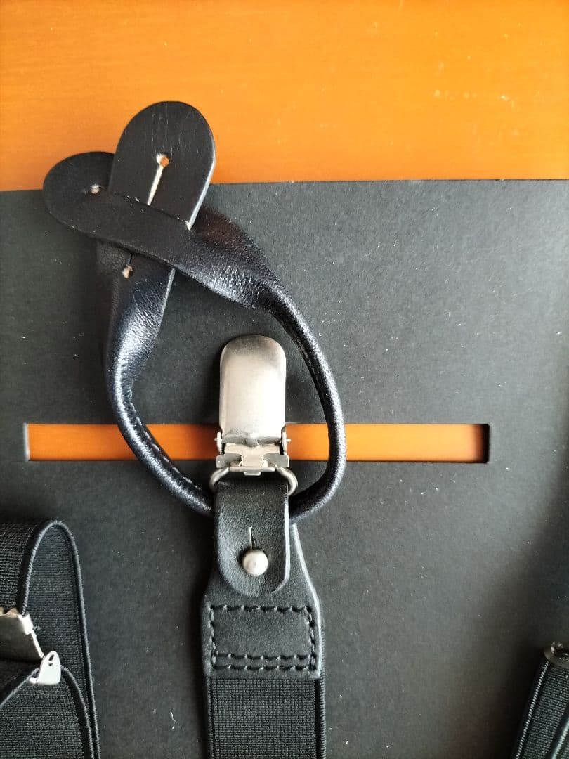 yohji yamamoto pour hoome 【新品】サスペンダー箱付