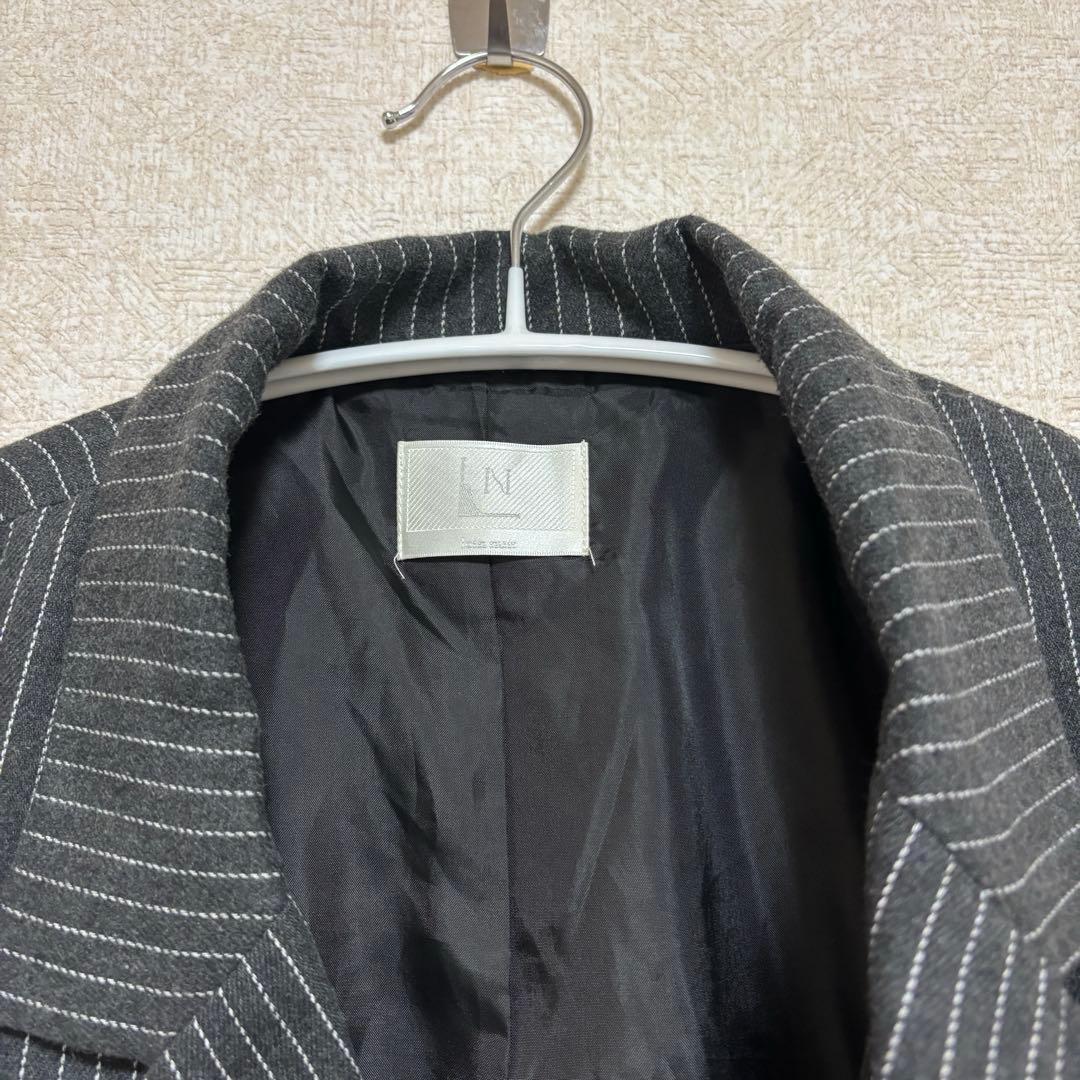 loin nuit フリル レイヤード デザイン ジャケット