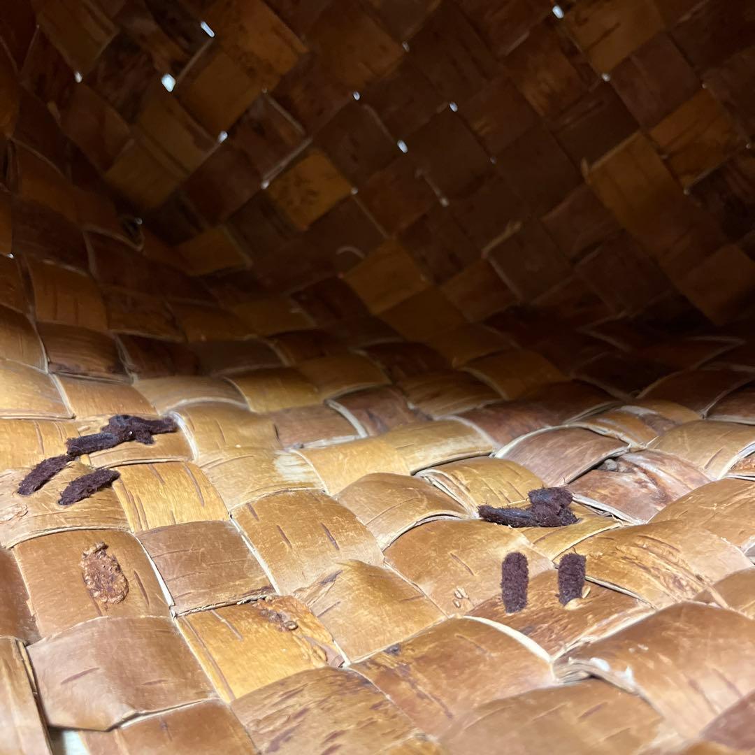 期間限定セール　白樺かごバッグ　特大サイズ　フィンランド　北欧