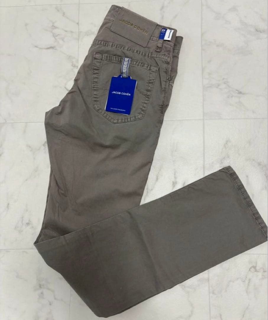 【新品未使用】JACOB COHENコットンストレッチ パンツ