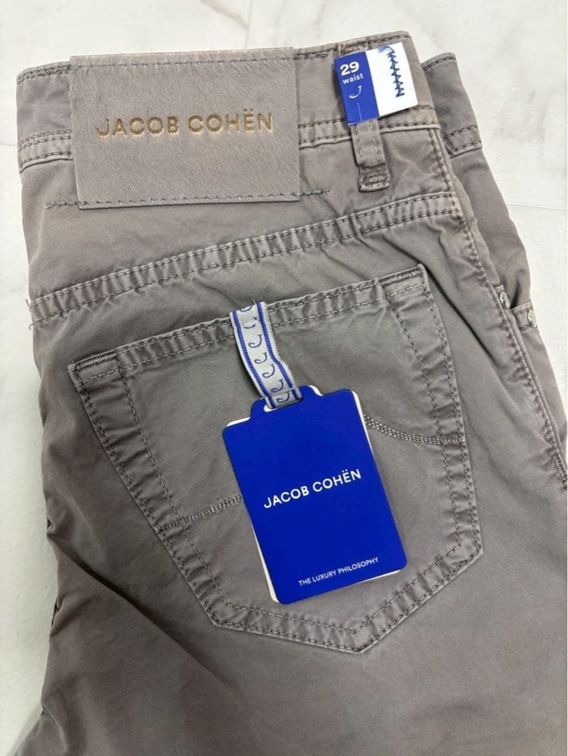 【新品未使用】JACOB COHENコットンストレッチ パンツ