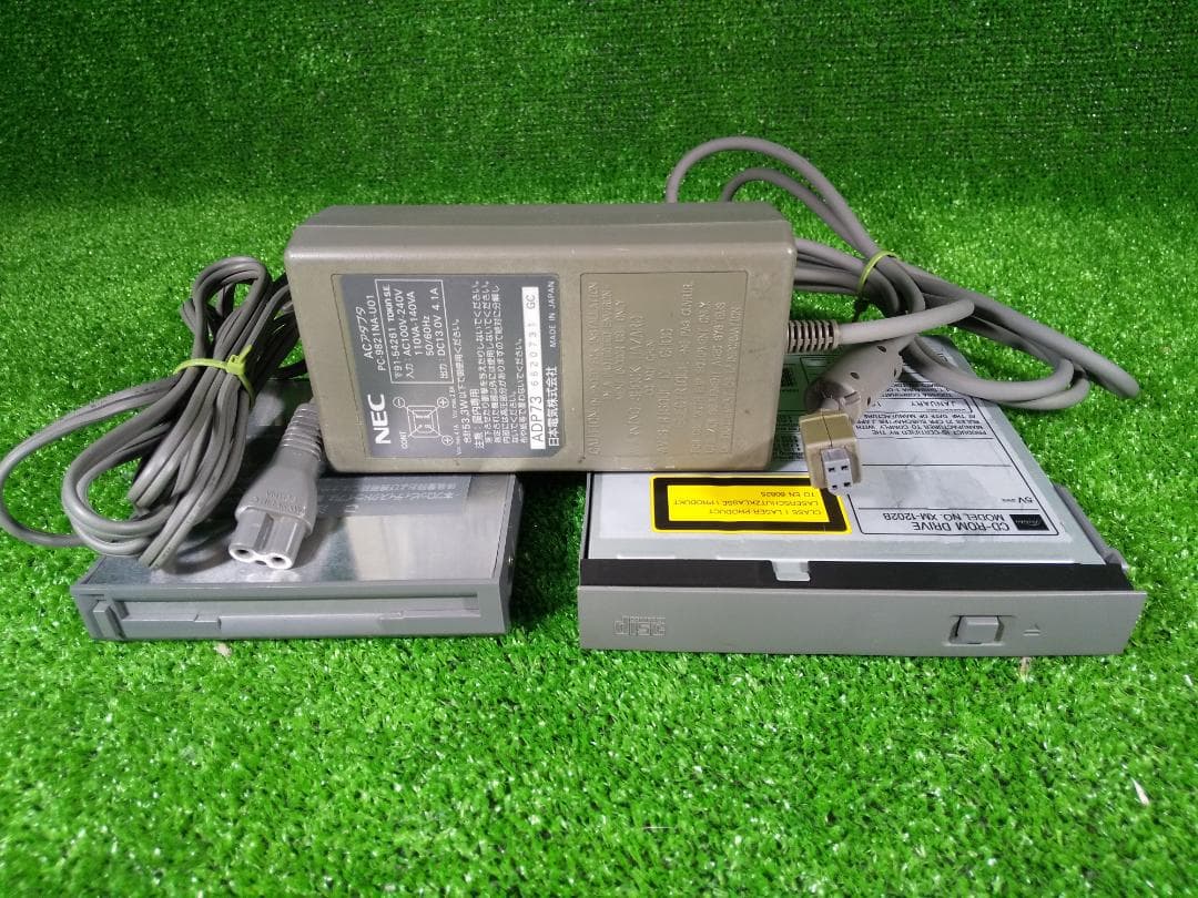 PC-9821 Na用　CD・FDドライブ ＆ ACアダプタ／動作確認済