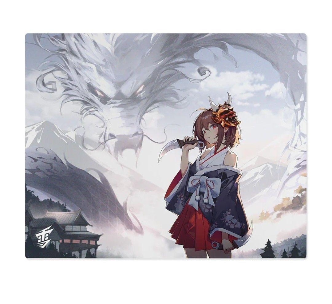 Yuki aim oni2.0ガラスマウスパッド