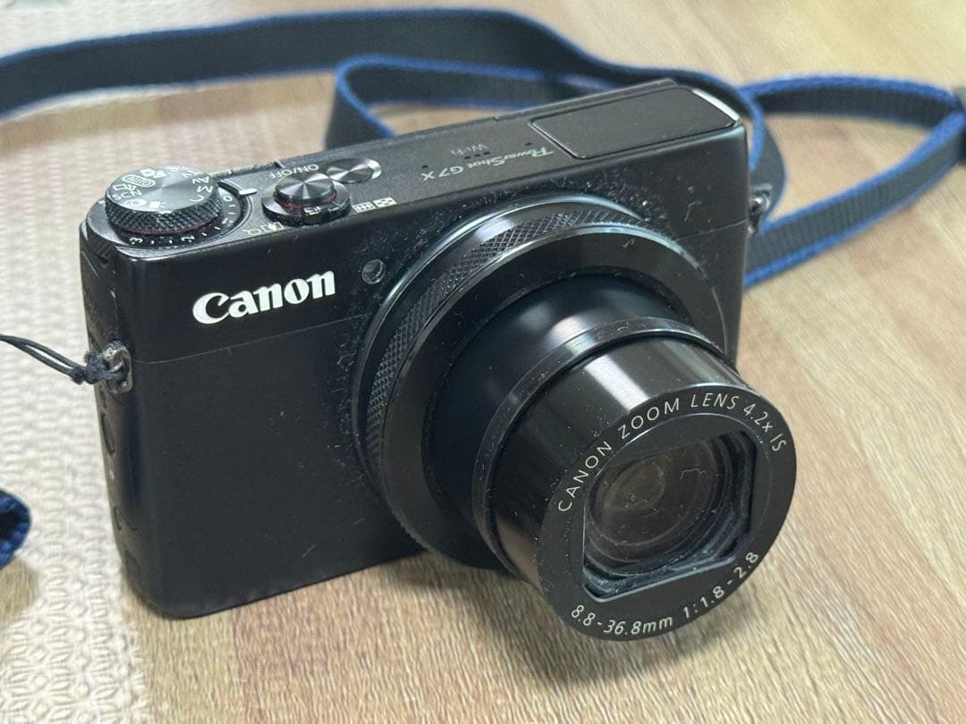 Canon PowerShot G7 X・バッテリー2個&SDカード付