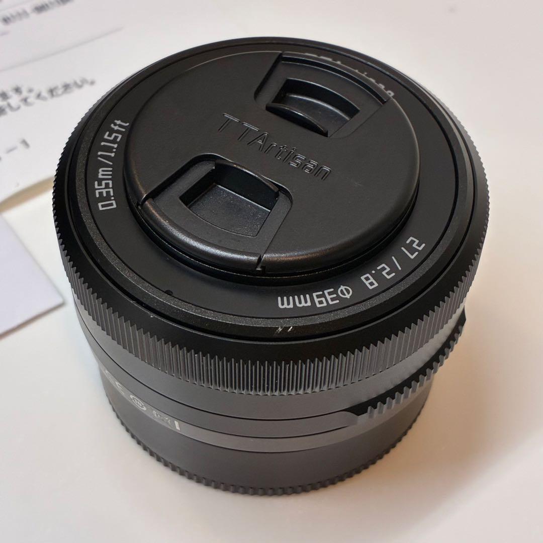 銘匠光学 TTArtisan AF 27mm F2.8 ブラック