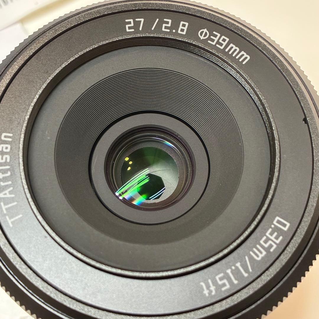 銘匠光学 TTArtisan AF 27mm F2.8 ブラック