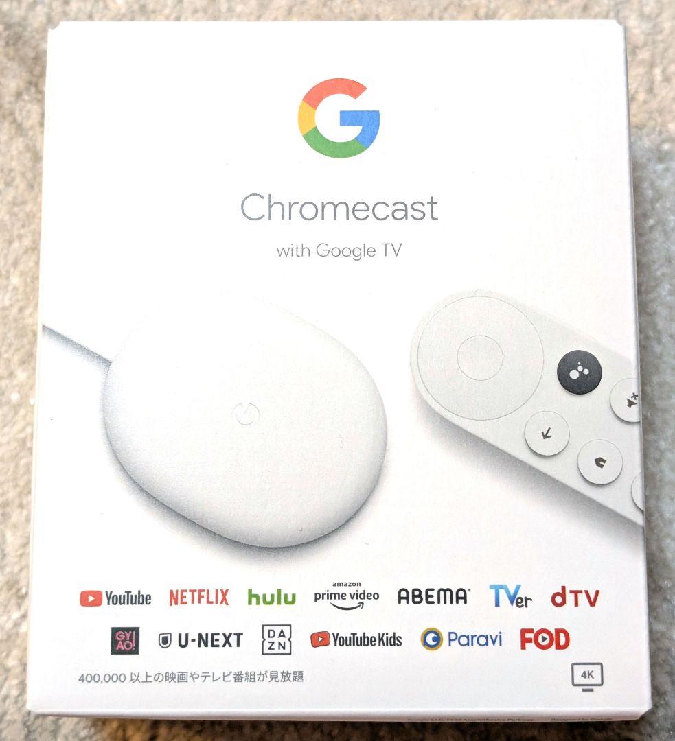 テレビ Google Chromecast with Google TV 4K
