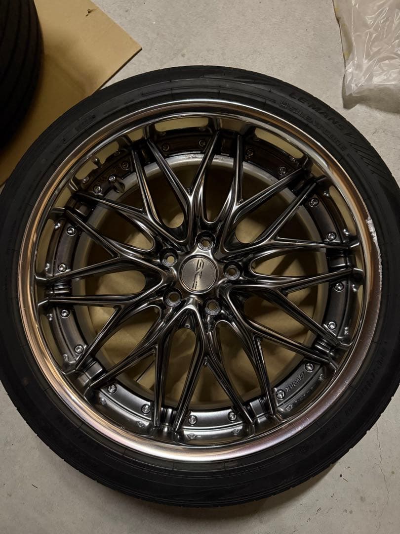 ワーク クヴェル20㌅ ダンロップルマンv245/40R20 4本セット