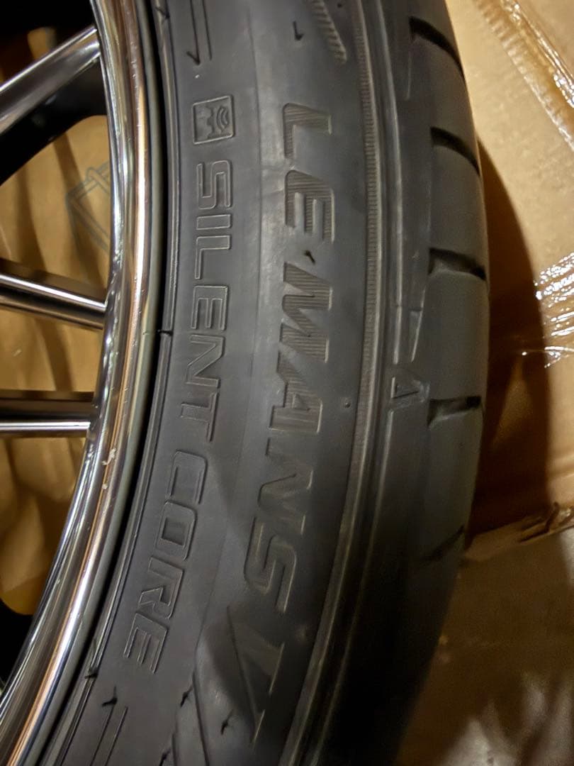 ワーク クヴェル20㌅ ダンロップルマンv245/40R20 4本セット