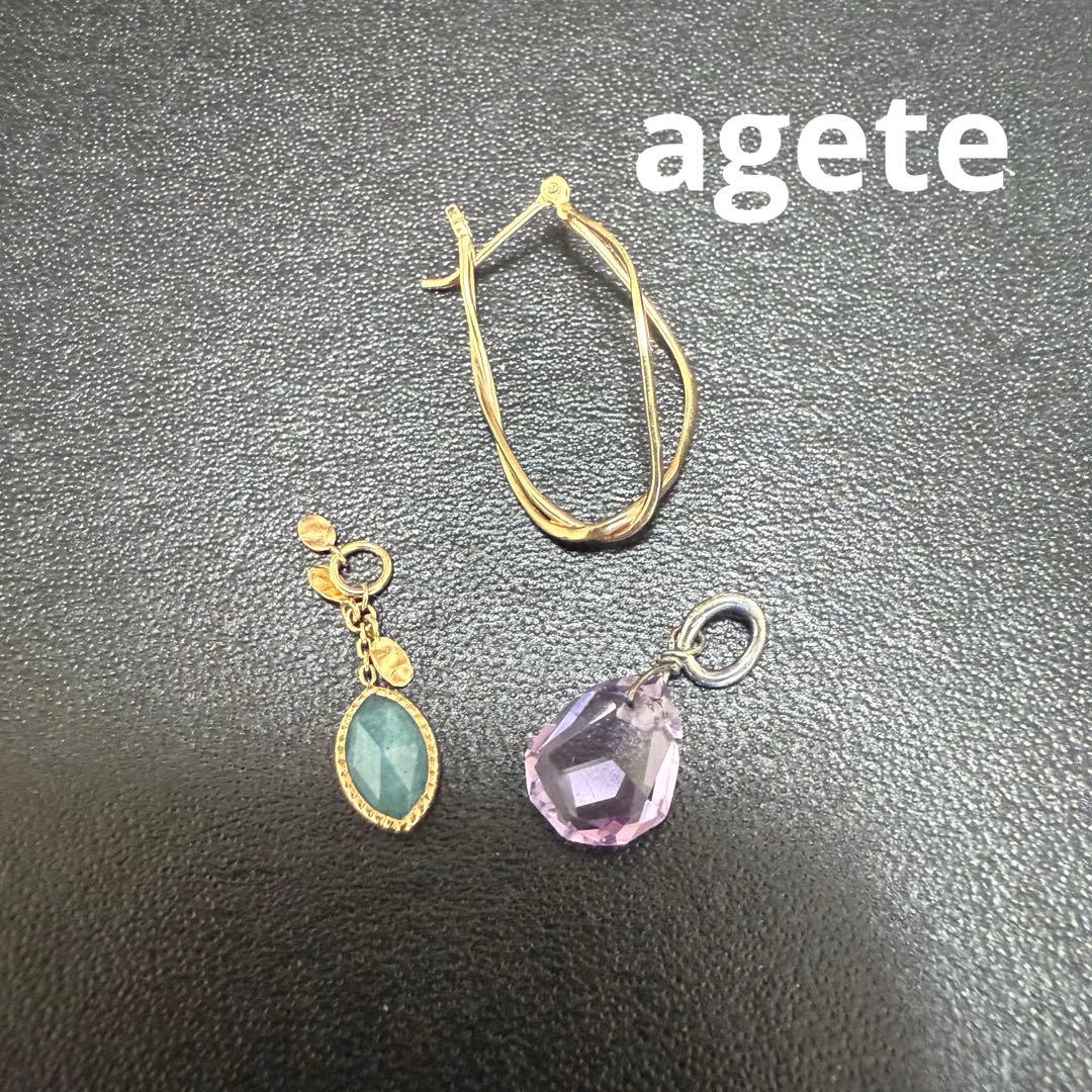 まみ【セット売り】agete NOJESS アガット　ノジェス　チャーム等