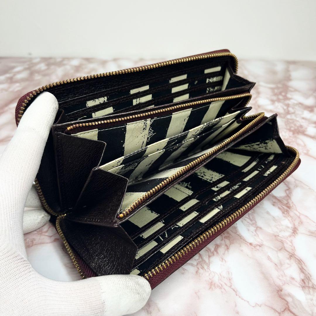 【極美品】Vivienne Westwood 長財布　ラウンドファスナー40