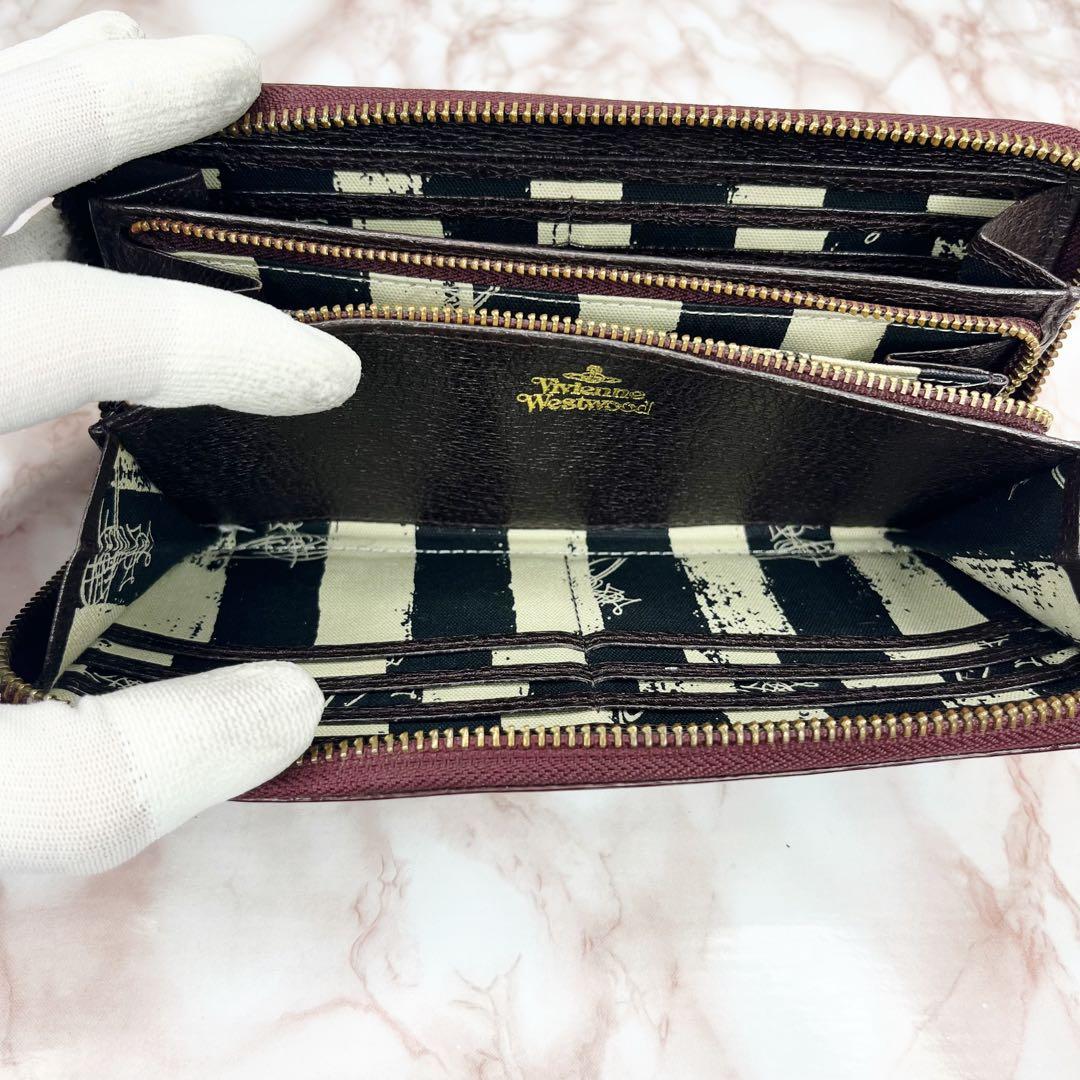 【極美品】Vivienne Westwood 長財布　ラウンドファスナー40