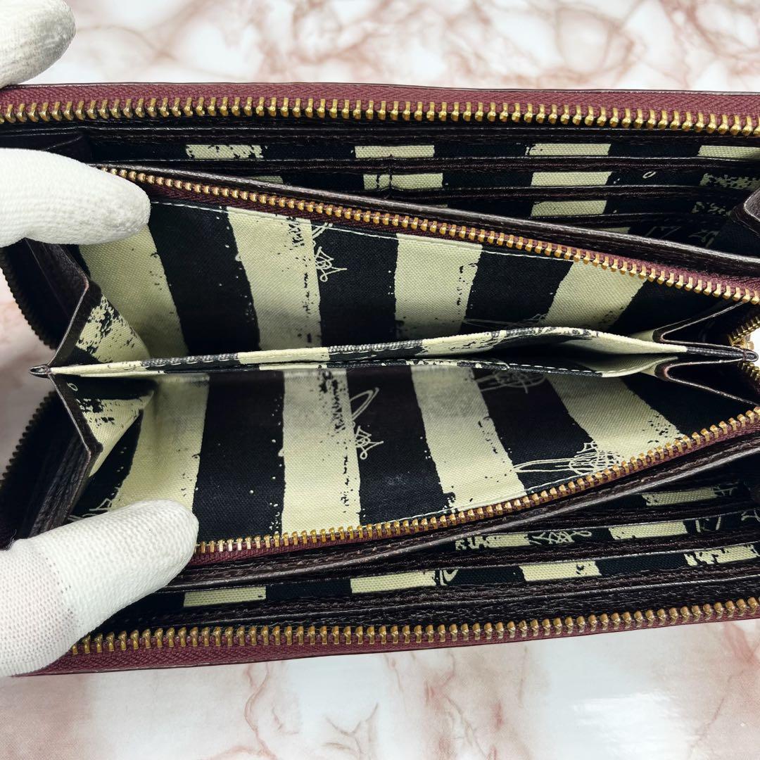 【極美品】Vivienne Westwood 長財布　ラウンドファスナー40