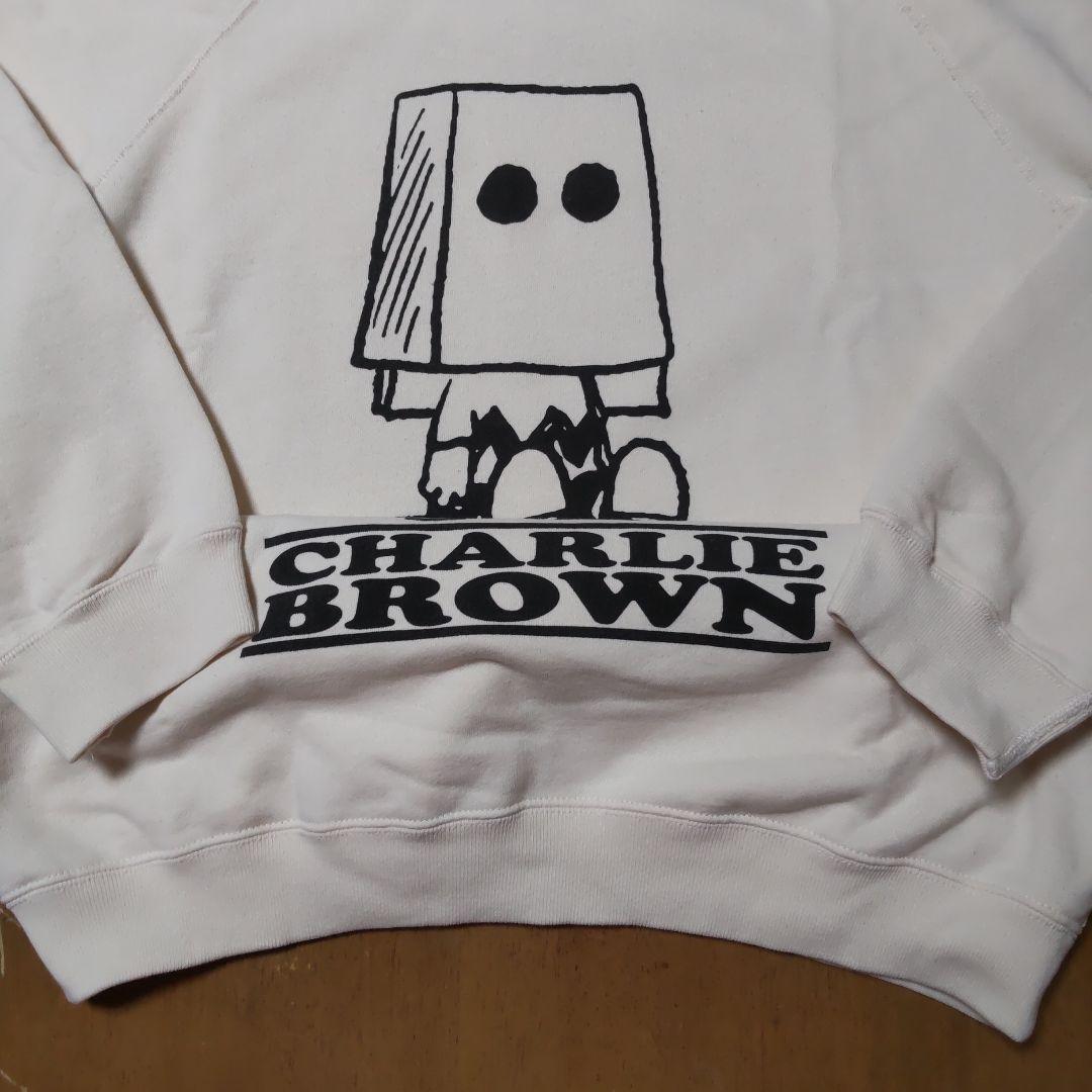 PEANUTS\" CHARLIE BROWN SACK？relume アイボリー
