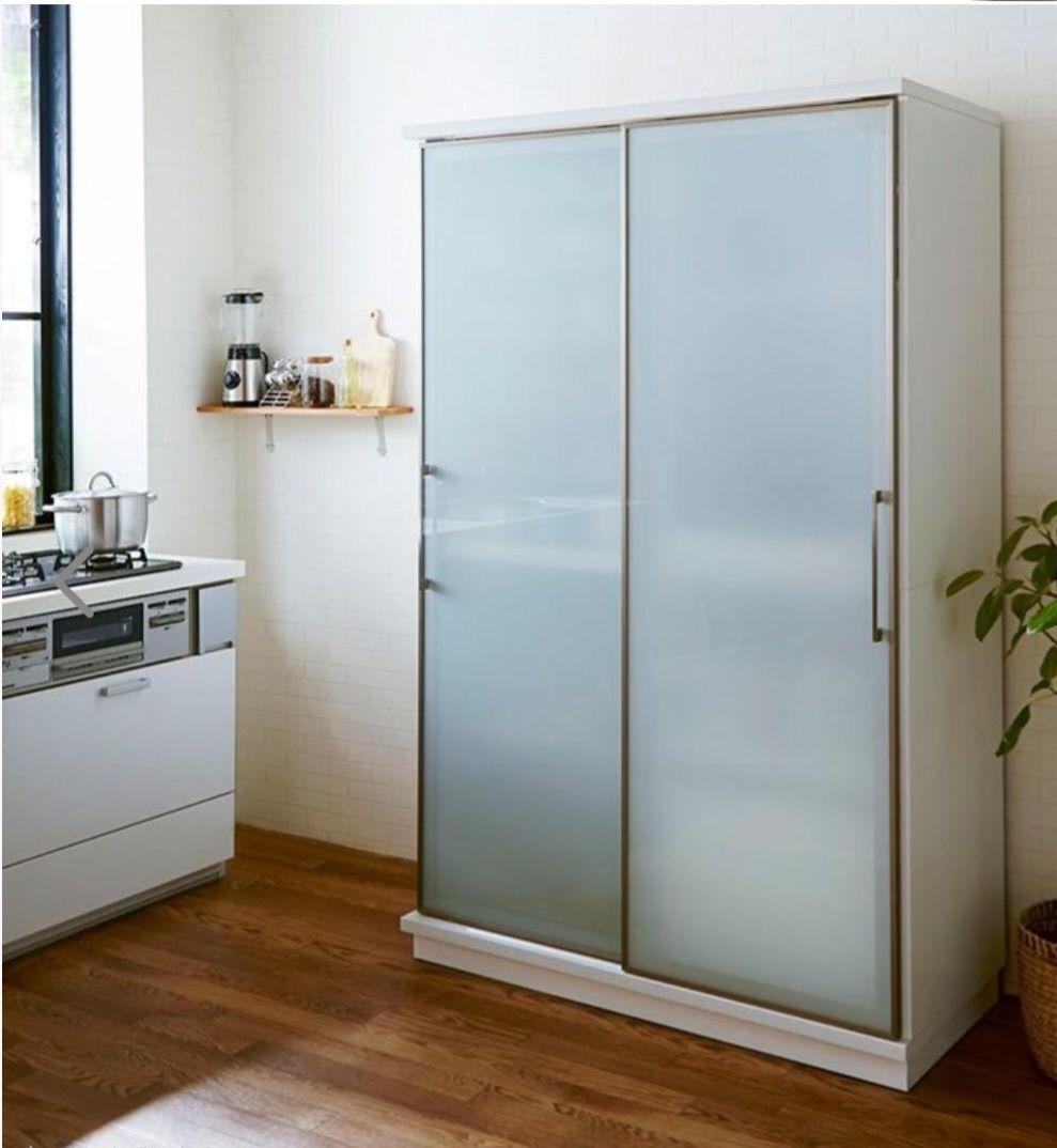 大川家具 122cm幅 おしゃれなダイニングボード 食器棚　キッチンボード