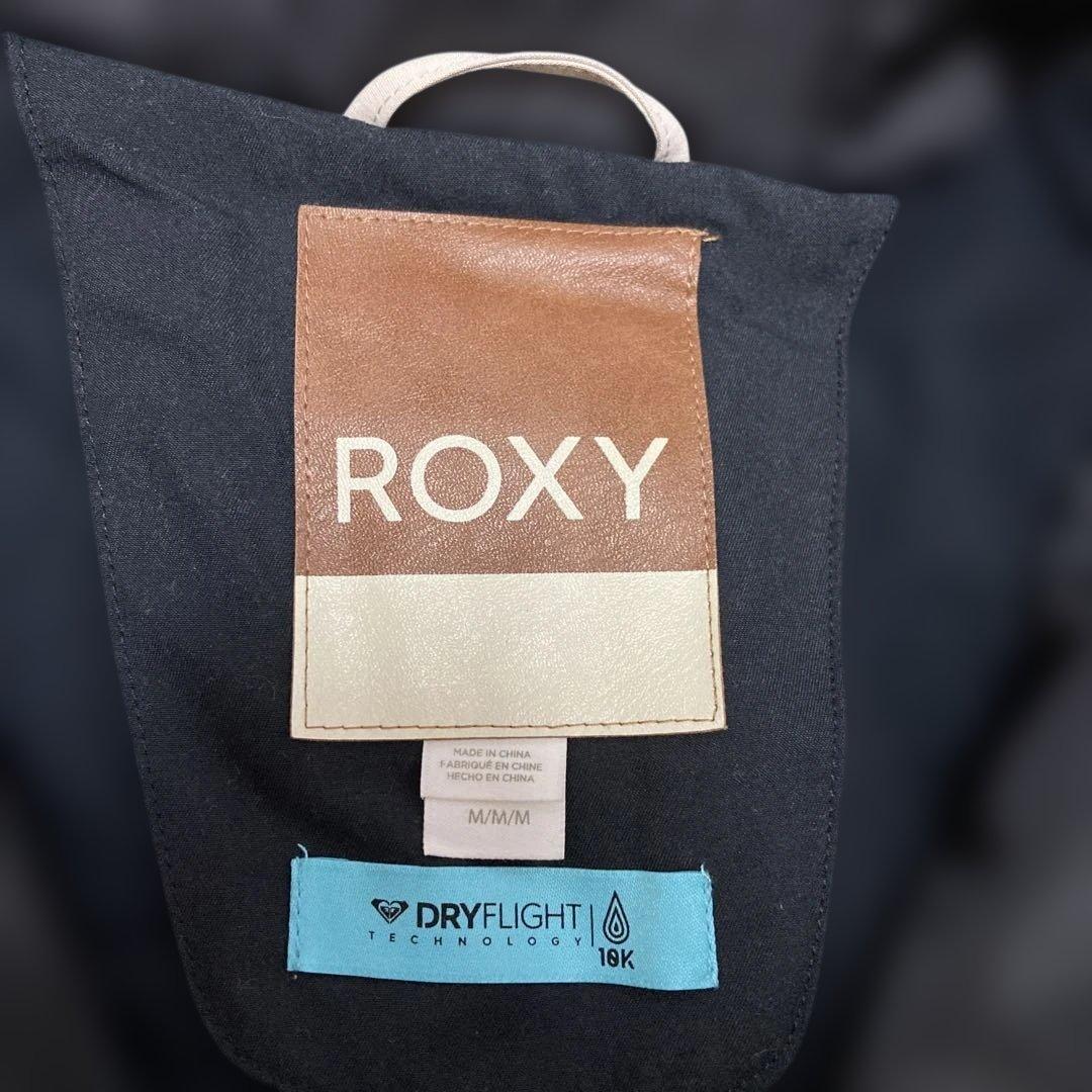 【美品】ロキシーROXYスノーボードウェアジャケットパンツ上下セットMレディース