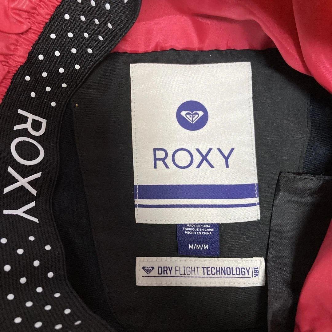 【美品】ロキシーROXYスノーボードウェアジャケットパンツ上下セットMレディース
