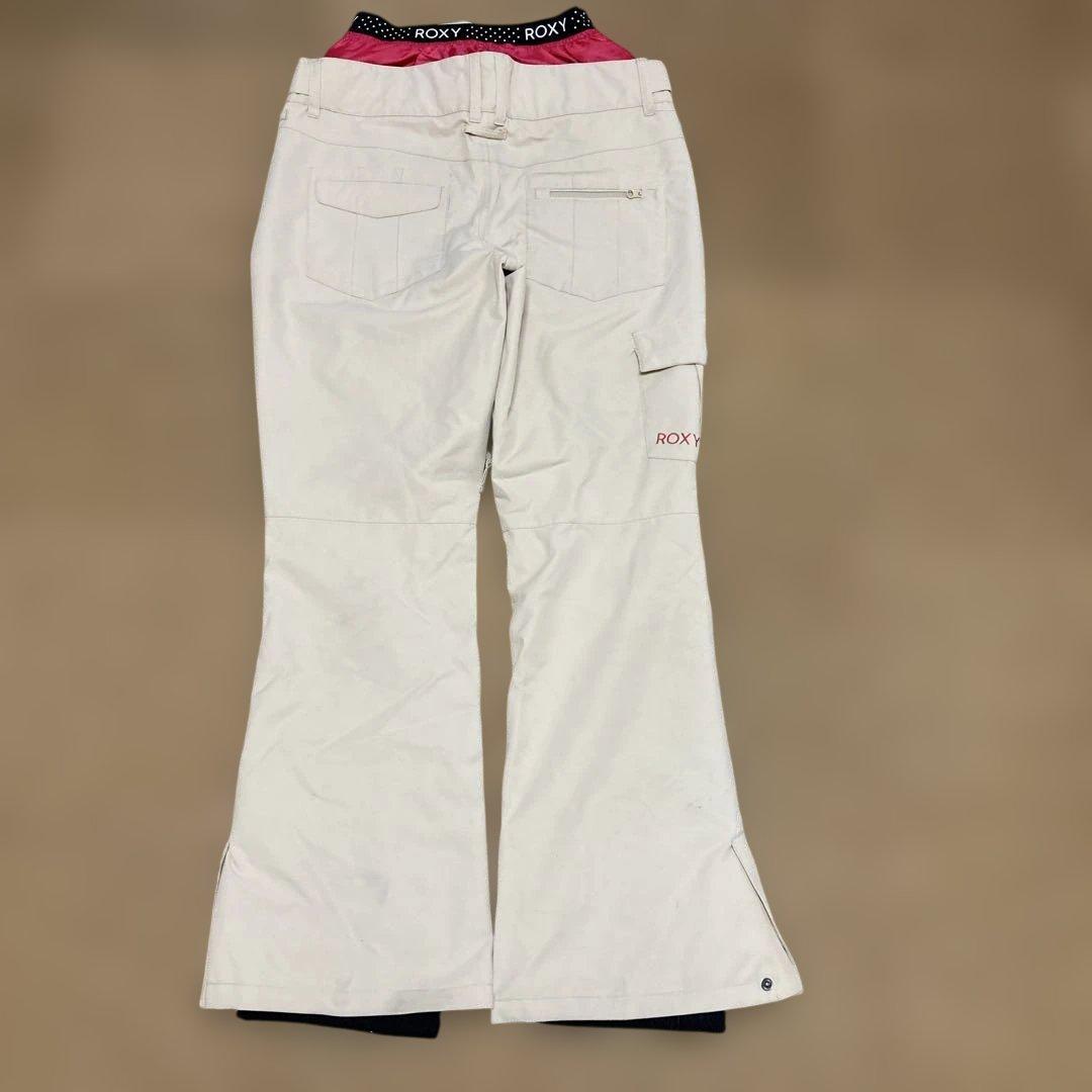 【美品】ロキシーROXYスノーボードウェアジャケットパンツ上下セットMレディース