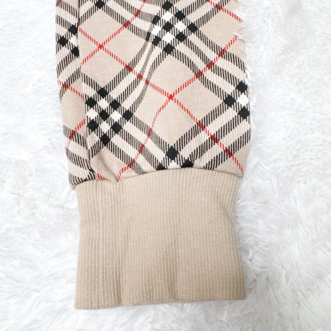 BURBERRY BLUE LABEL バーバリー ノバチェック柄 パーカー M