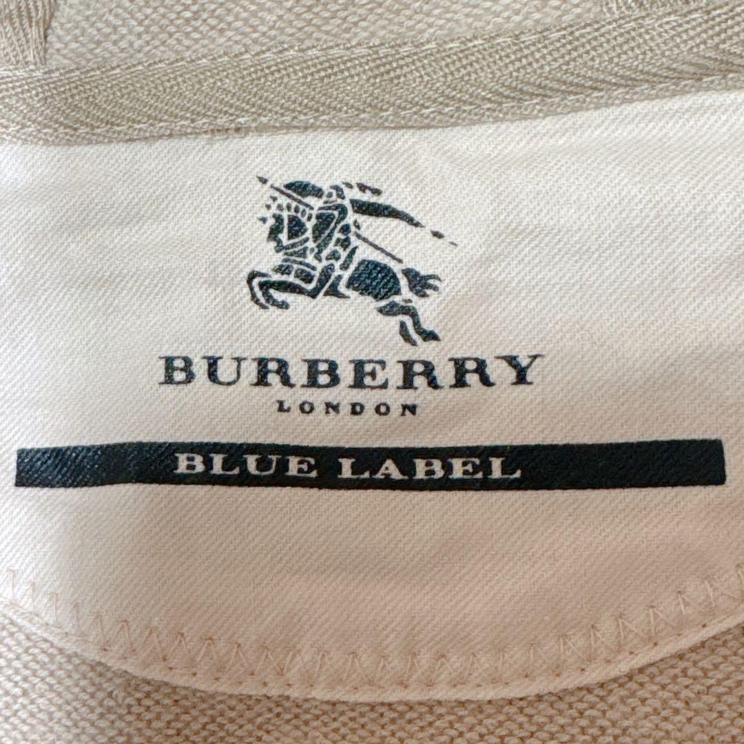 BURBERRY BLUE LABEL バーバリー ノバチェック柄 パーカー M