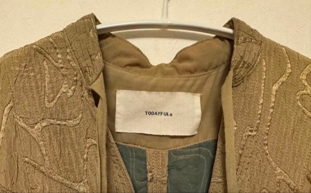 TODAYFUL ジャガードスキッパープルオーバー