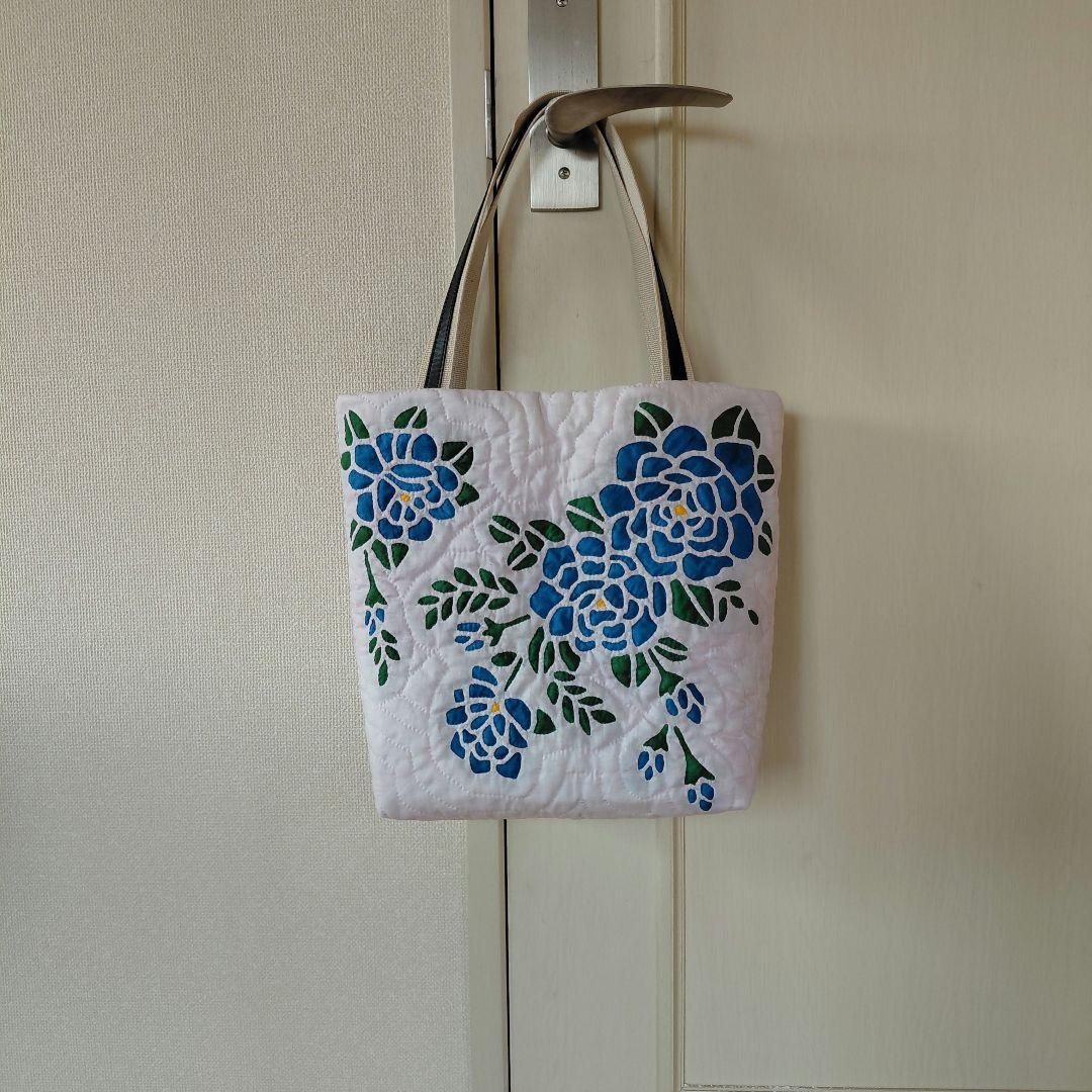 ハンドメイドハワイアンキルトバック