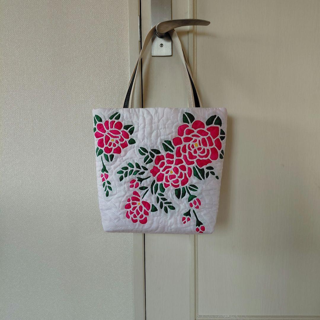 ハンドメイドハワイアンキルトバック