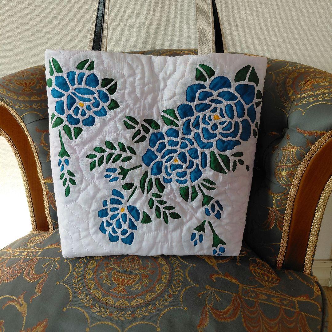 ハンドメイドハワイアンキルトバック