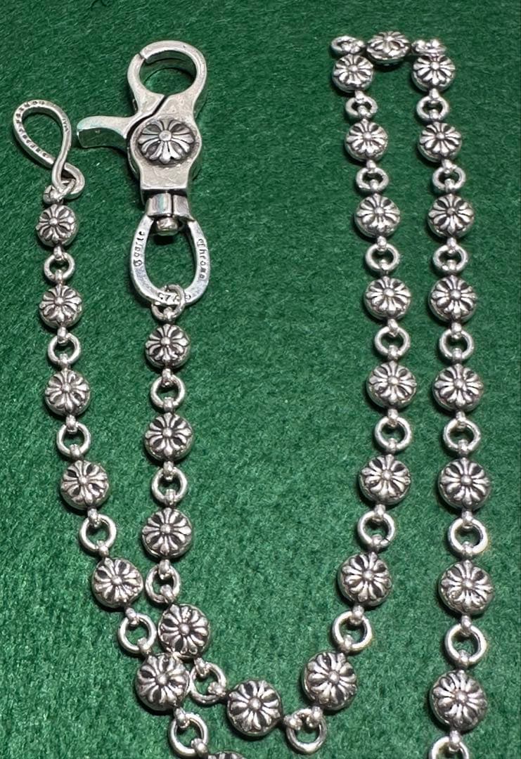 カナリアクロムハーツ テイスト ウォレットチェーン