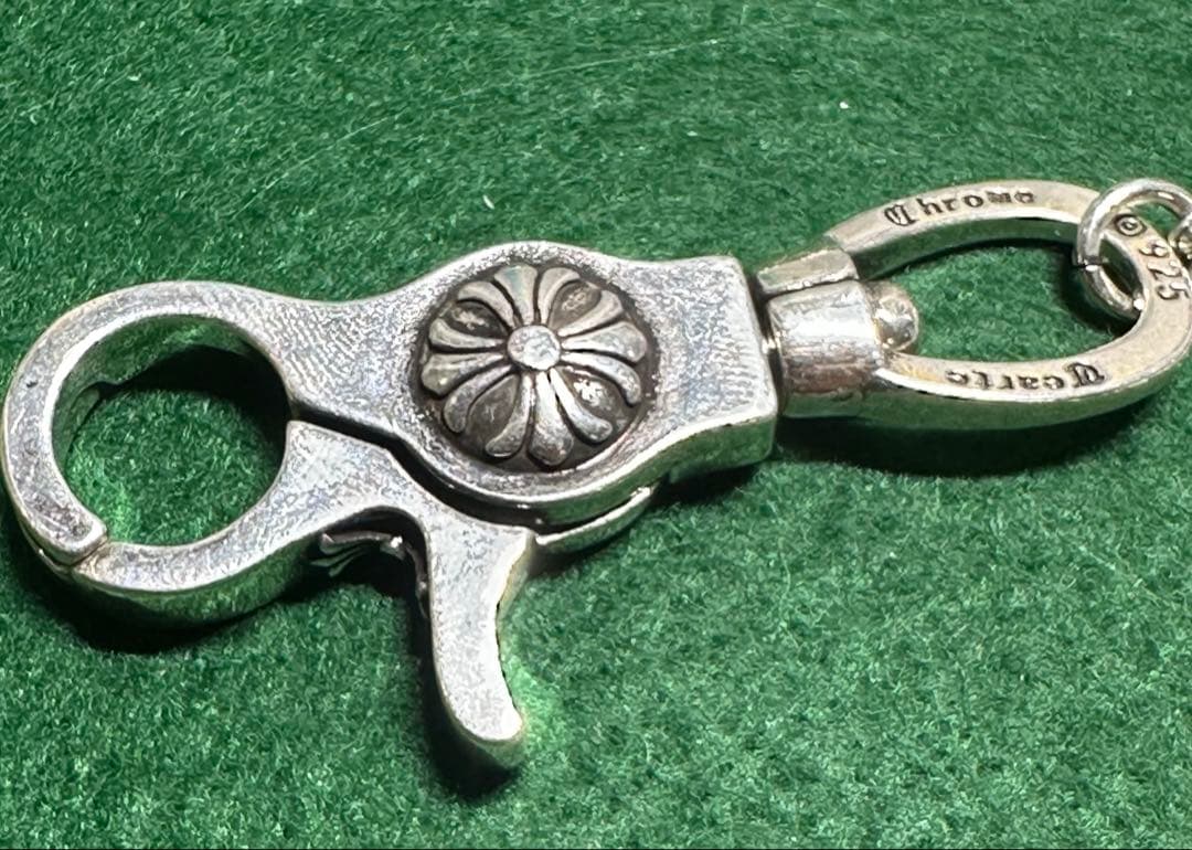 カナリアクロムハーツ テイスト ウォレットチェーン